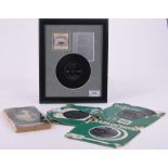 Beatles 45 rpm singles, Limited Edition "Strawberry Fields" disc and book, etc.