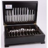 An unused canteen of Arthur Price silver cutlery for 6 people, 59 oz weighable plus knives,