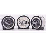 A Lorna Bailey "Beatles" story drum kit design cruet set, height 2.75".