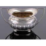 A silver 2-handled sugar bowl, 7 oz.