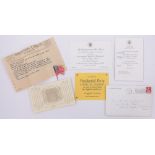 Collection of ephemera relating to the Apollo XI Presidential Dinner, Century Plaza Hotel,