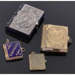 4 miniature Commemorative albums, (4).