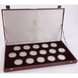 The Royal Marriage Commemorative coin collection 1981, in original case, (16).