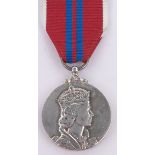 A 1953 Coronation medal.