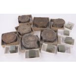 A Collection of Jurassic Coast marine vertebrae fossils,