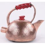 A Vintage copper electric kettle circa 1950s, length 30cm.