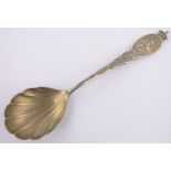 A Queen Victoria Diamond Jubilee silver gilt spoon, by Elkington & Co.