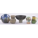 A group of ceramics, including Studio Pottery, (5).