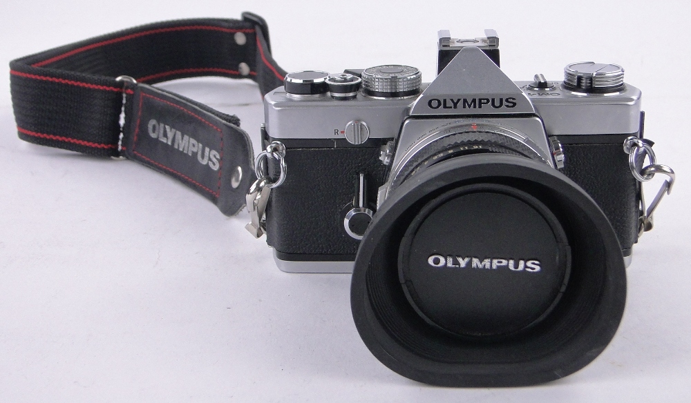 David Bailey's Olympus OM-1 35mm camera, from Carlton Studios, Marble Arch, London,