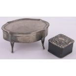 A silver jewel box, Chester 1906,