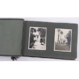 An album of early 20th century travel photographs, "Across the Sahara".