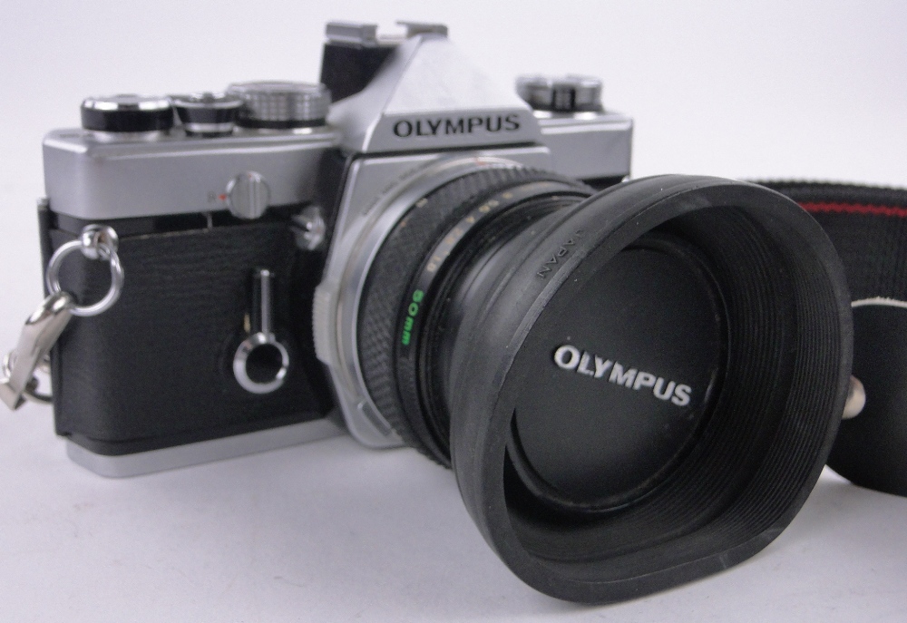 David Bailey's Olympus OM-1 35mm camera, from Carlton Studios, Marble Arch, London, - Image 3 of 3