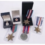 Group of 4 Second War Service medals, including the Arctic Star,