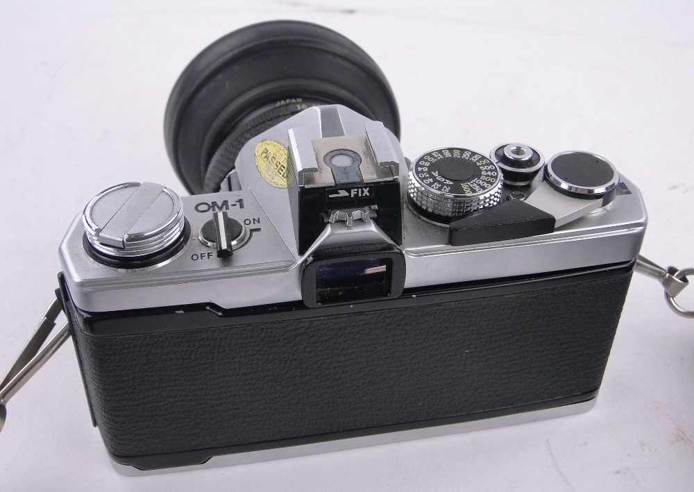 David Bailey's Olympus OM-1 35mm camera, from Carlton Studios, Marble Arch, London, - Image 2 of 3