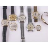 A group of ladies and gents Vintage wristwatches.