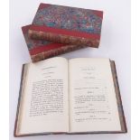 Adam Smith - The Wealth of Nations, published 1828, 3 volumes half leather bound.