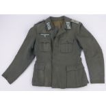 A German Second World War Medical Officer's tunic.