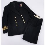 A British Navy Captain's uniform.