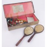 A Jaques Vintage ping pong set, original box.