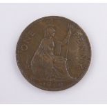 A Second War Period 1940 Spy's penny with secret compartment.