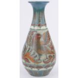 A large Brannam Pottery vase, by James Dewdney,