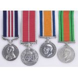 A military medal group of 4, awarded to 40619 Sgt.