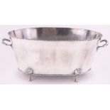 A large electroplate champagne bath, length excluding handles 48cm.