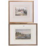 5 - 19th/20th century watercolours and drawings, including works by William Hunt, Newton Fielding,