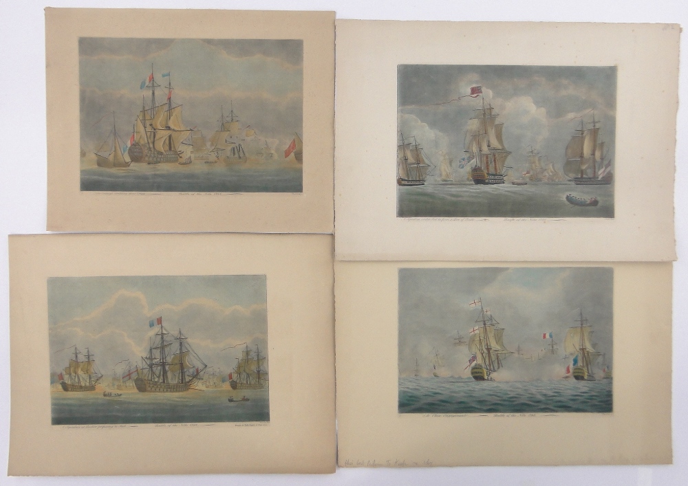 After William Huggins (1820-1884), hand coloured aquatint, South Seas Whale Fishery, - Image 4 of 7
