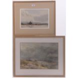 3 - 19th and 20th century watercolours, various artists, framed, (3).