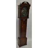 A 19th century Scottish 8-day long case clock,