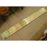 A large Aristo teacher's slide rule.