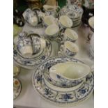 Johnson's "Indies" tea and dinnerware.