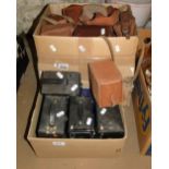 Quantity of Vintage cameras, etc.