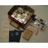 Banknotes, Byzantine coins, playing cards, etc.
