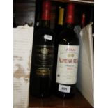 6 Bottles of Spanish wines including 2004 Rioja and 2013 Muga Rioja.
