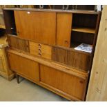 A Danish teak sideboard,