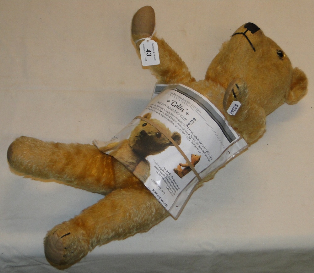 A Merrythought 1930s teddybear "Colin".