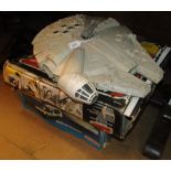 A Palitoy Star Wars Millennium Falcon spaceship, boxed.