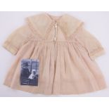 A collection of children's dresses and clothes originally belonging to Princess Elizabeth and