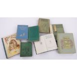 A group of children's books, including the Christopher Robin Storybook 1929, Helen's Babies 1908,