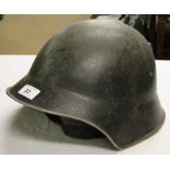 Continental Army helmet.