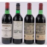 Mouton Cadet, La Bergerie - Bordeaux, Vintage 1971, 1 bottle 75cl, Chateau Beau Rivage, Haut Medoc,