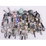 A large quantity of wristwatches, for spares or repair.