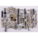 A large quantity of various wristwatches.