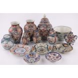 A collection of Chinese porcelain, 19th and 20th century, (15).