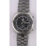 A gent's Seiko chronograph automatic Retro wristwatch, case width 40mm, working order,