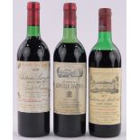 3 bottles of Vintage Bordeaux.