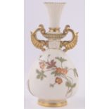 A Victorian Royal Worcester porcelain vase,