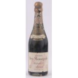 1/2 bottle of Heidsieck Dry Monopole Champagne, Vintage 1941. Rare bottle of wartime vintage with H.